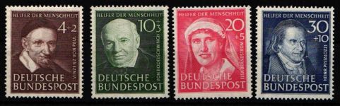 BRD Bund 143-146 ** postfrisch Wuppertal