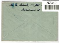 Berlin 1,23,4,6,7 auf Brief als Mischfrankatur Schwarzaufdruck #NZ319