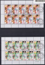 Vatikan 1346-1349 gestempelt als Kleinbogen #OB219