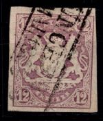 Bayern 18 gestempelt geprüft Brettl BPP #OA189