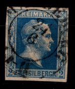 Preußen 7 c gestempelt geprüft Kastaun BPP, Mängel #OA248