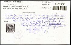 Preussen 25 a gestempelt Befund Flemming BPP #OA267
