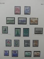 Island spezialisierte Sammlung auf selbstgestalteten Seiten #LZ516