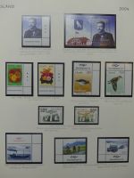 Island spezialisierte Sammlung auf selbstgestalteten Seiten #LZ516