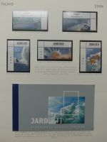 Island spezialisierte Sammlung auf selbstgestalteten Seiten #LZ516