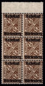 Württemberg 259 I/III postfrisch #OA434