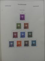 Liechtenstein 1944-1985 gestempelt augenschein.komplett auf KA-BE-Seiten #LZ562