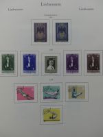 Liechtenstein 1944-1985 gestempelt augenschein.komplett auf KA-BE-Seiten #LZ562