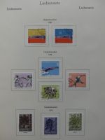 Liechtenstein 1944-1985 gestempelt augenschein.komplett auf KA-BE-Seiten #LZ562
