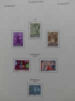 Liechtenstein 1944-1985 gestempelt augenschein.komplett auf KA-BE-Seiten #LZ562