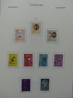 Liechtenstein 1944-1985 gestempelt augenschein.komplett auf KA-BE-Seiten #LZ562