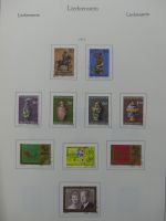 Liechtenstein 1944-1985 gestempelt augenschein.komplett auf KA-BE-Seiten #LZ562