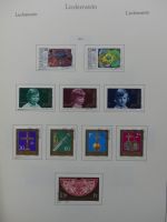 Liechtenstein 1944-1985 gestempelt augenschein.komplett auf KA-BE-Seiten #LZ562