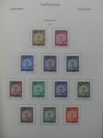 Liechtenstein 1944-1985 gestempelt augenschein.komplett auf KA-BE-Seiten #LZ562