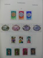 Liechtenstein 1944-1985 gestempelt augenschein.komplett auf KA-BE-Seiten #LZ562