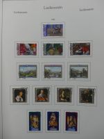 Liechtenstein 1944-1985 gestempelt augenschein.komplett auf KA-BE-Seiten #LZ562
