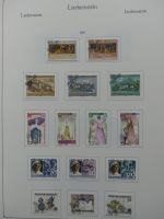 Liechtenstein 1944-1985 gestempelt augenschein.komplett auf KA-BE-Seiten #LZ562