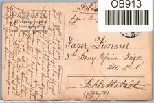 Ak Metz 1909 Hotel St. Livier auf Postkarte FP-Ansichtskarte #OB913