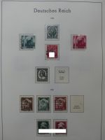 Deutsches Reich dual besammelt **/*/gestempelt im Leuchtturm Vordruck #LZ573