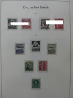 Deutsches Reich dual besammelt **/*/gestempelt im Leuchtturm Vordruck #LZ573