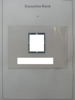 Deutsches Reich dual besammelt **/*/gestempelt im Leuchtturm Vordruck #LZ573