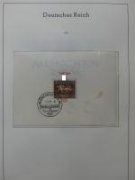 Deutsches Reich dual besammelt **/*/gestempelt im Leuchtturm Vordruck #LZ573