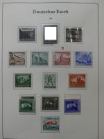 Deutsches Reich dual besammelt **/*/gestempelt im Leuchtturm Vordruck #LZ573