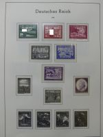 Deutsches Reich dual besammelt **/*/gestempelt im Leuchtturm Vordruck #LZ573