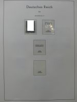 Deutsches Reich dual besammelt **/*/gestempelt im Leuchtturm Vordruck #LZ573