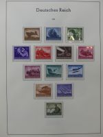 Deutsches Reich dual besammelt **/*/gestempelt im Leuchtturm Vordruck #LZ573
