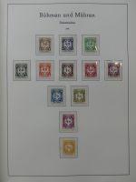 Deutsches Reich dual besammelt **/*/gestempelt im Leuchtturm Vordruck #LZ573