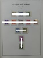 Deutsches Reich dual besammelt **/*/gestempelt im Leuchtturm Vordruck #LZ573