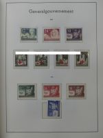Deutsches Reich dual besammelt **/*/gestempelt im Leuchtturm Vordruck #LZ573