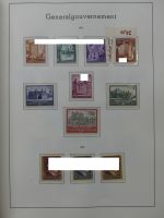 Deutsches Reich dual besammelt **/*/gestempelt im Leuchtturm Vordruck #LZ573