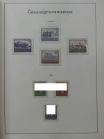 Deutsches Reich dual besammelt **/*/gestempelt im Leuchtturm Vordruck #LZ573