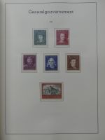 Deutsches Reich dual besammelt **/*/gestempelt im Leuchtturm Vordruck #LZ573