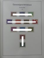 Deutsches Reich dual besammelt **/*/gestempelt im Leuchtturm Vordruck #LZ573