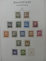 BRD Bund dual besammelt mit Besseren im Leuchtturm Vordruck #LZ574