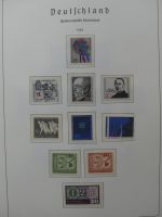 BRD Bund dual besammelt mit Besseren im Leuchtturm Vordruck #LZ574