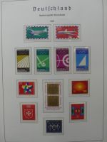 BRD Bund dual besammelt mit Besseren im Leuchtturm Vordruck #LZ574