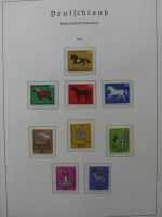 BRD Bund dual besammelt mit Besseren im Leuchtturm Vordruck #LZ574