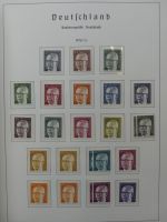 BRD Bund dual besammelt mit Besseren im Leuchtturm Vordruck #LZ574