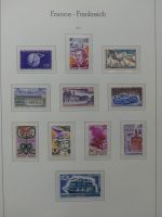 Frankreich 1968-1978 ** besammelt auf Leuchtturm Vordruckseiten #LZ578