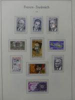 Frankreich 1968-1978 ** besammelt auf Leuchtturm Vordruckseiten #LZ578