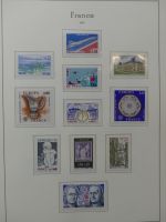 Frankreich 1968-1978 ** besammelt auf Leuchtturm Vordruckseiten #LZ578