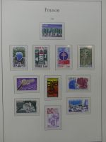 Frankreich 1968-1978 ** besammelt auf Leuchtturm Vordruckseiten #LZ578