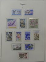 Frankreich 1968-1978 ** besammelt auf Leuchtturm Vordruckseiten #LZ578