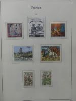 Frankreich 1968-1978 ** besammelt auf Leuchtturm Vordruckseiten #LZ578