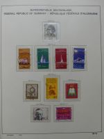 BRD, Bund ab 1951 gestempelt besammelt im Schaubek-Album #LZ591