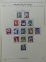 BRD, Bund ab 1951 gestempelt besammelt im Schaubek-Album #LZ591